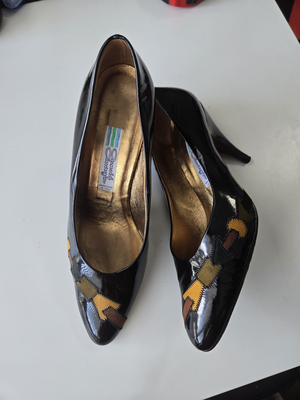 Vintage Arnold Churgin handmade pumps from Italy, Size 10
